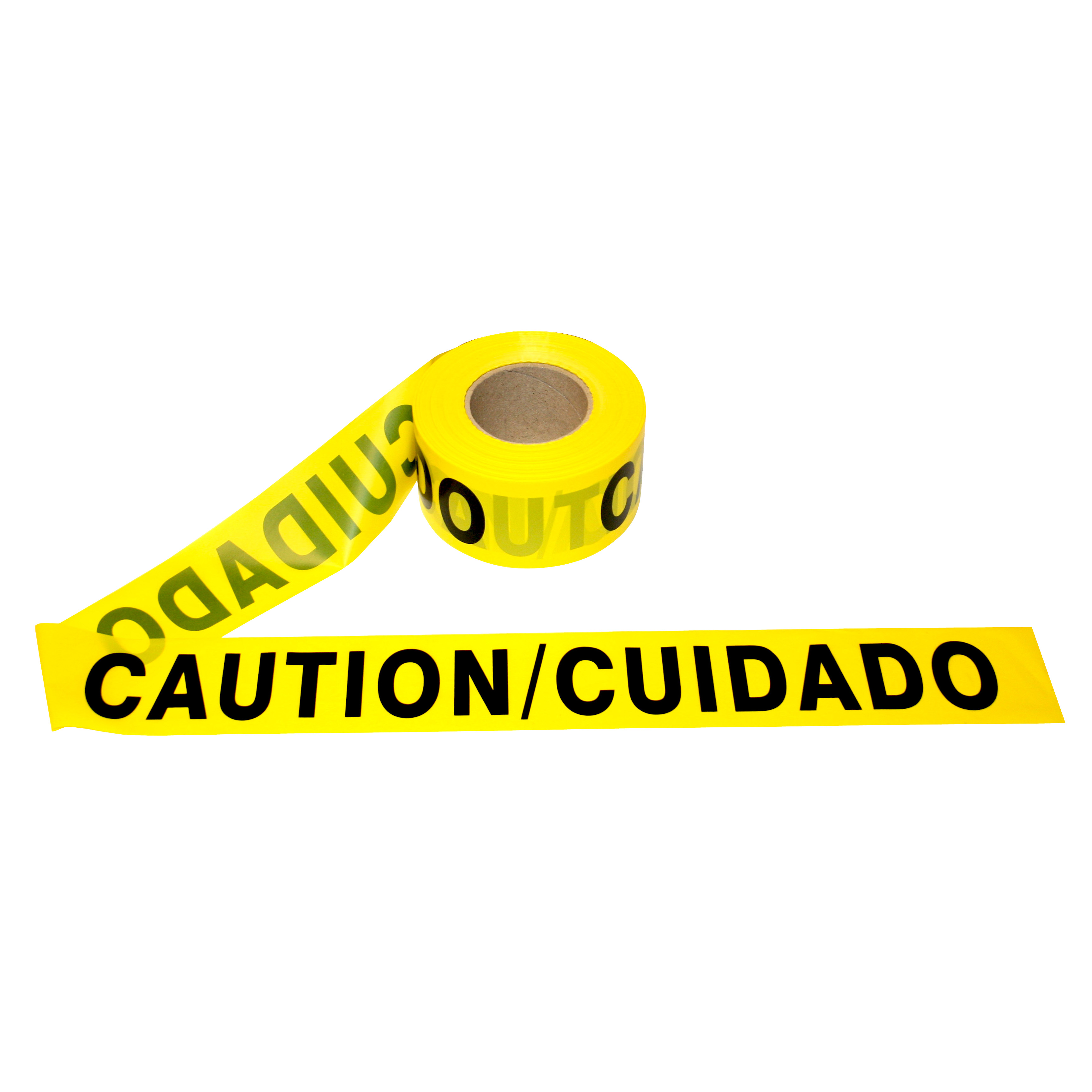 3in x 1000ft Caution/Cuidado Tape - Utility and Pocket Knives